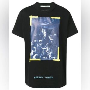 Virgil Alboh Off-White Caravaggio Tee black